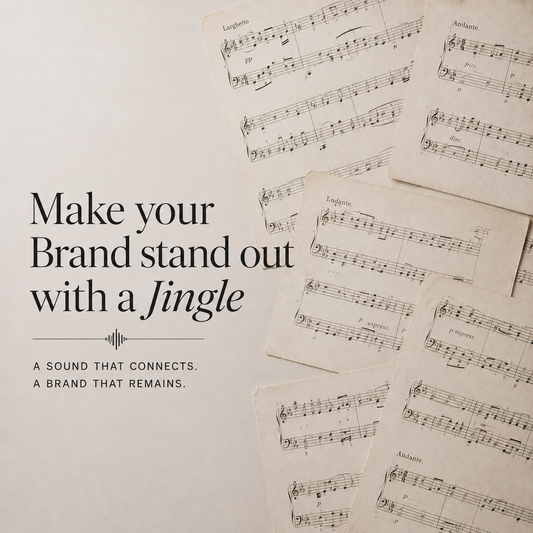 Make your brand stand out with its own Jingle!